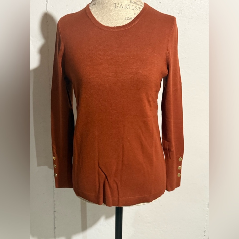 NEW / JM Collection Petite Long Sleeve Sweater.